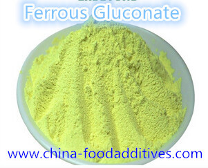 Best iron supplement ferrous gluconate Food additives, Food grade, CAS:299-076-3