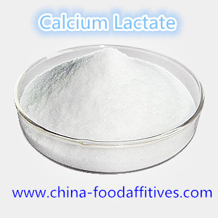 Food Additives Calcium Lactate food grade CAS:814-80-2